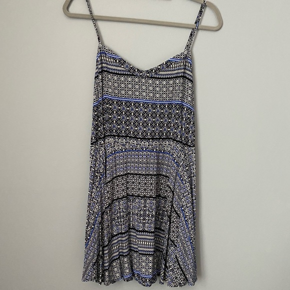 NWT Aeropostale Geometric Pattern Skater Dress - Picture 1 of 3